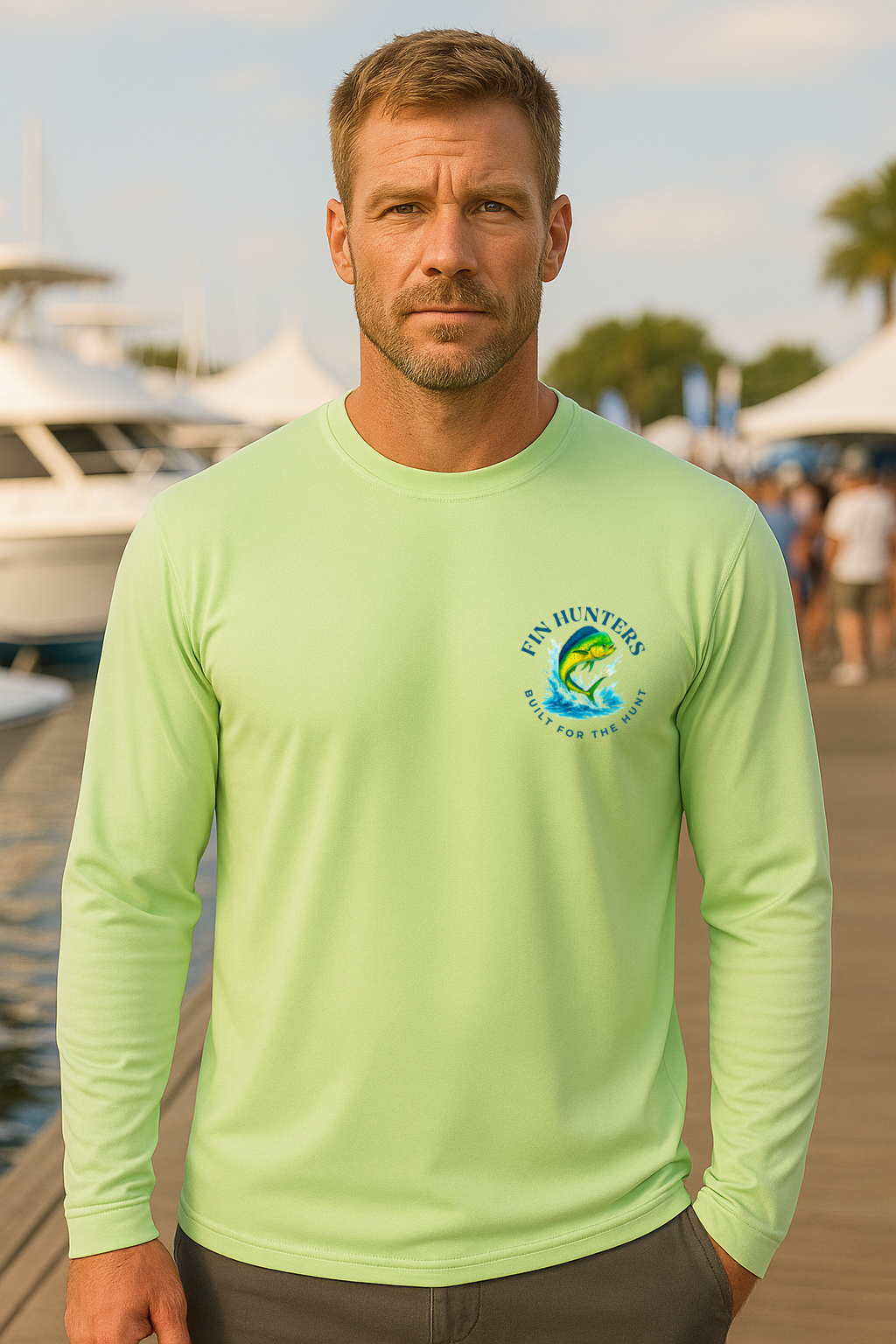 Long Sleeve UPF Florida Fin Hunters