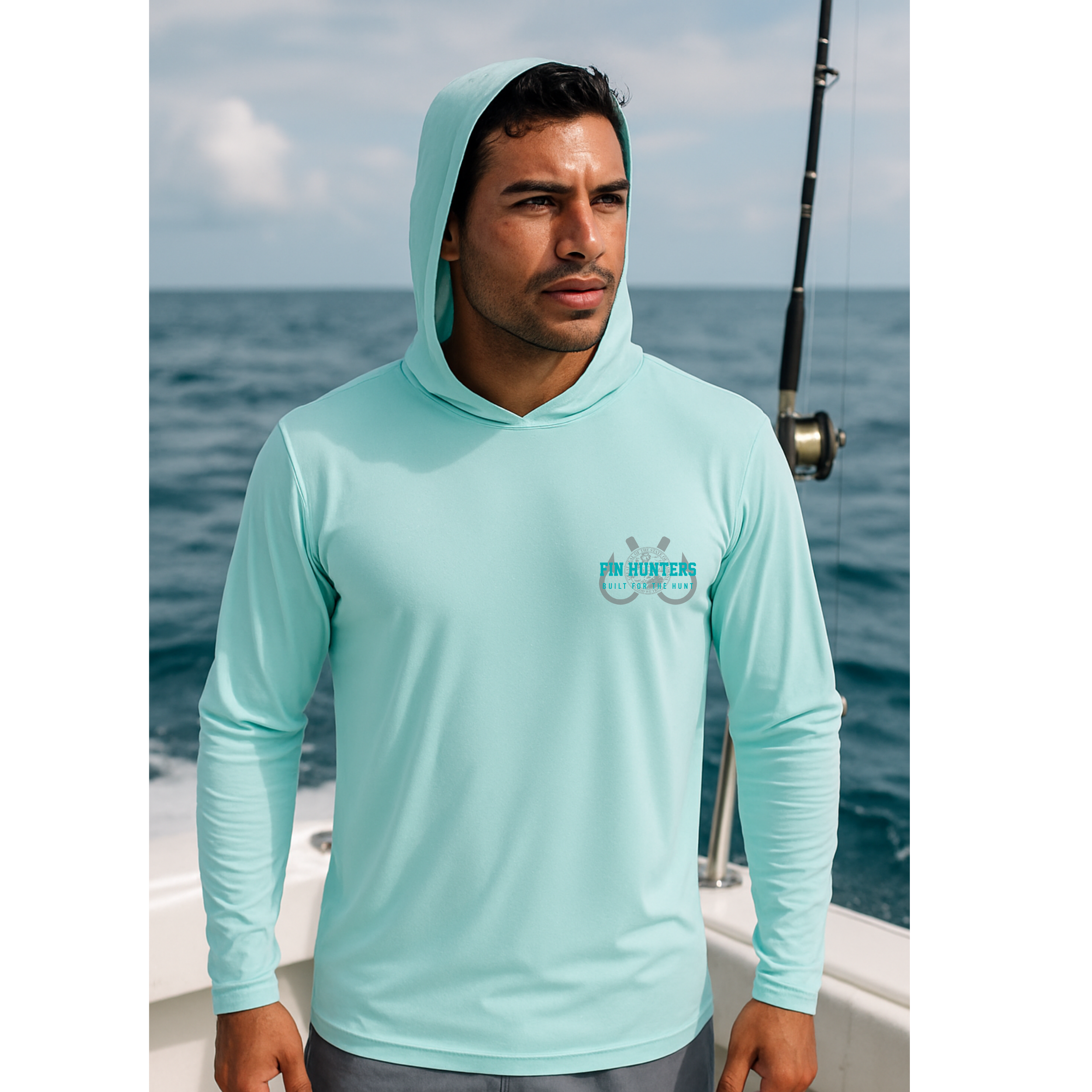 Long Sleeve UPF 50 Florida Fin Hunters Shirt