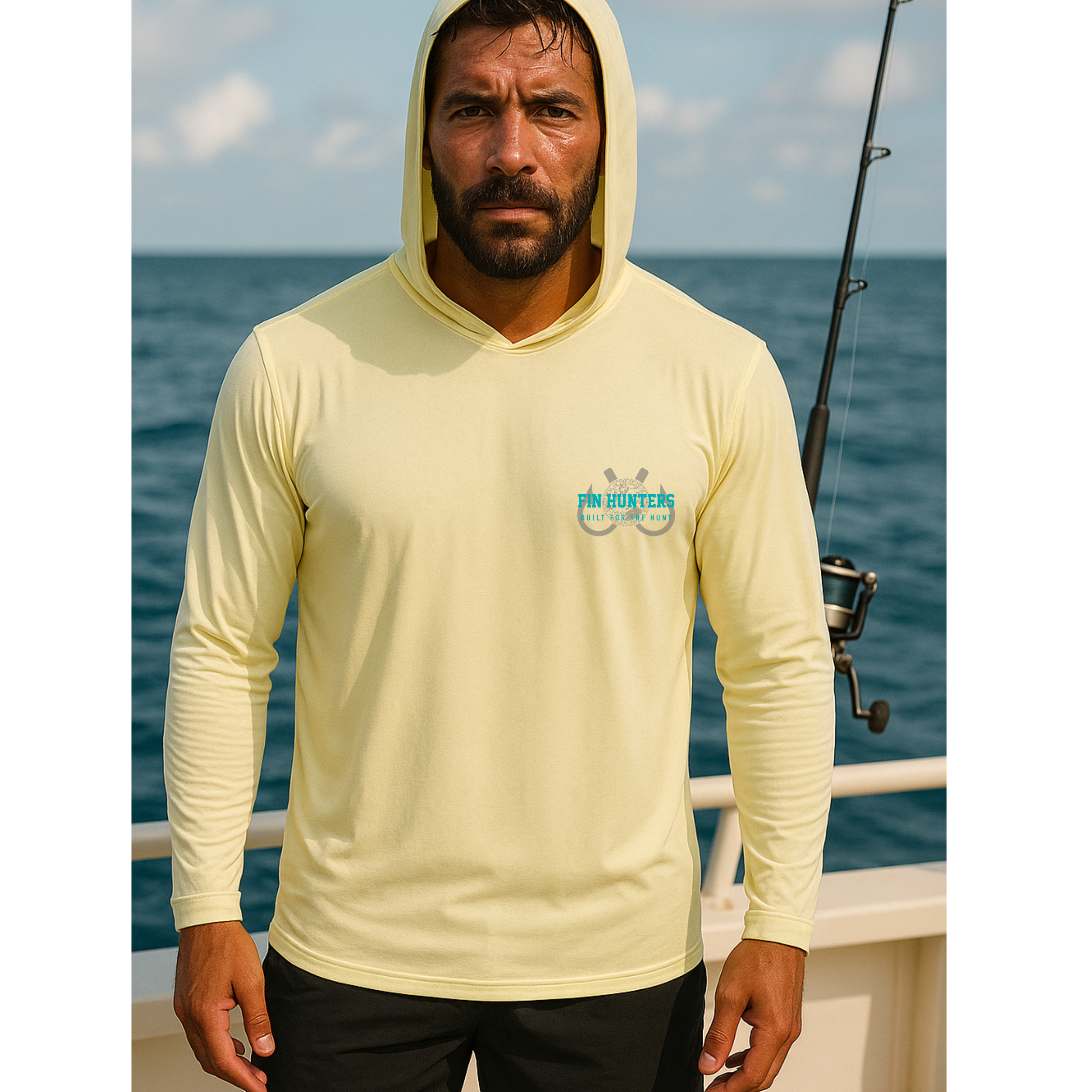 Long Sleeve UPF 50 Florida Fin Hunters Shirt