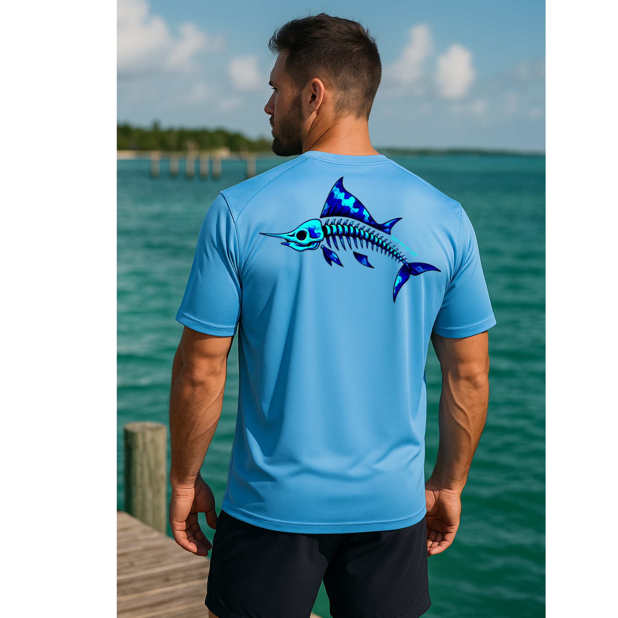 Marlin Bone Short Sleeve Performance