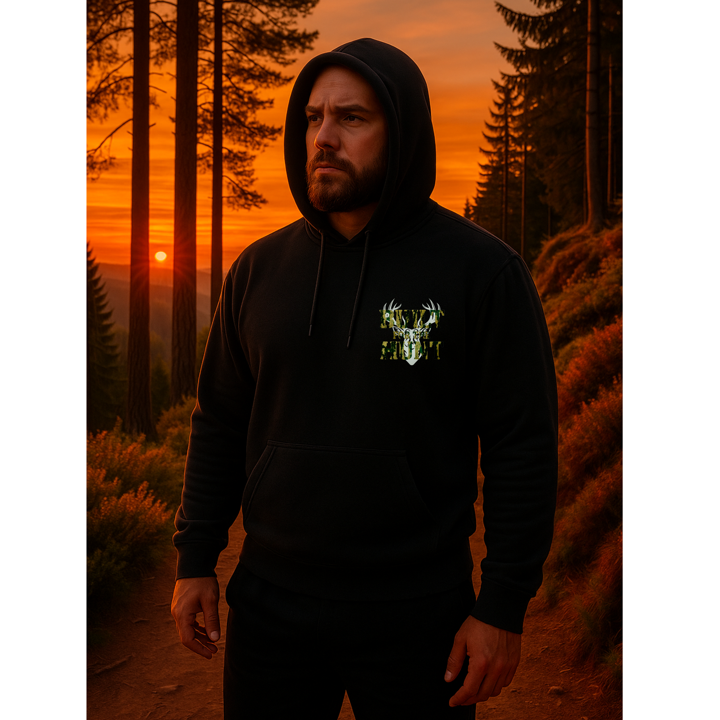 Built for the Hunt Hooded Jacket