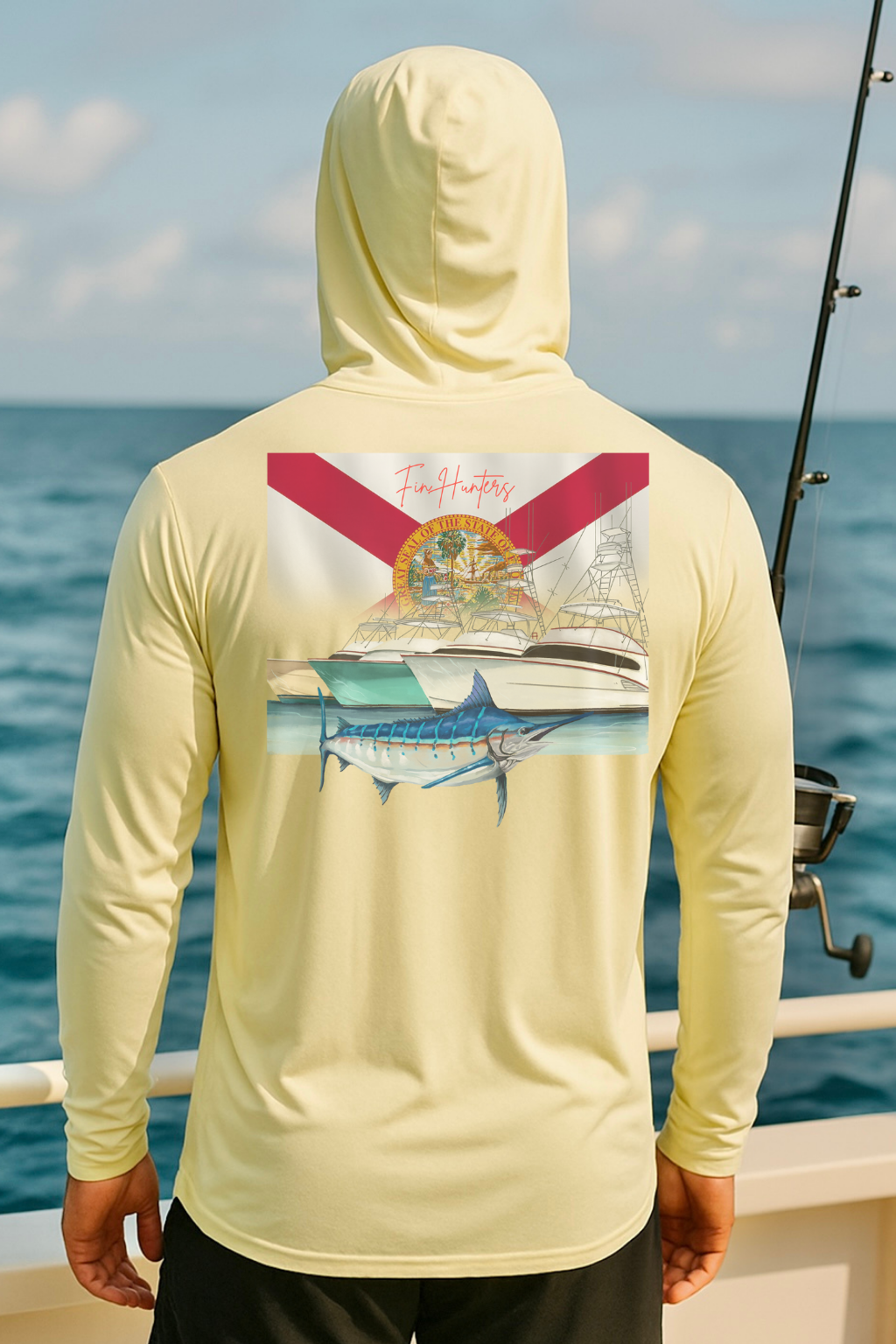 Florida Flag Long Sleeve Performance Shirt