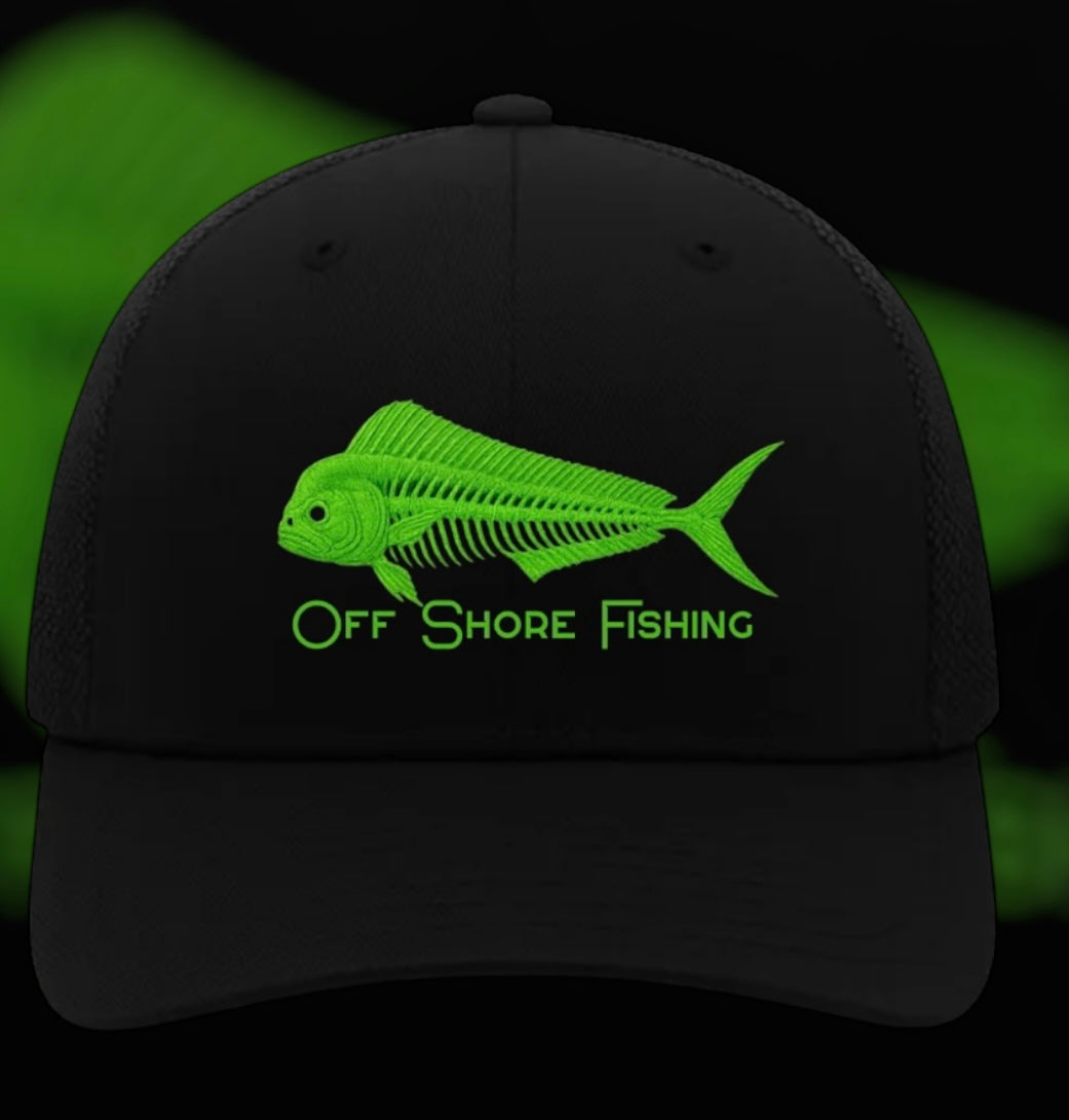 Embroider Fin Hunter Mahi Style 1120-1 Hat