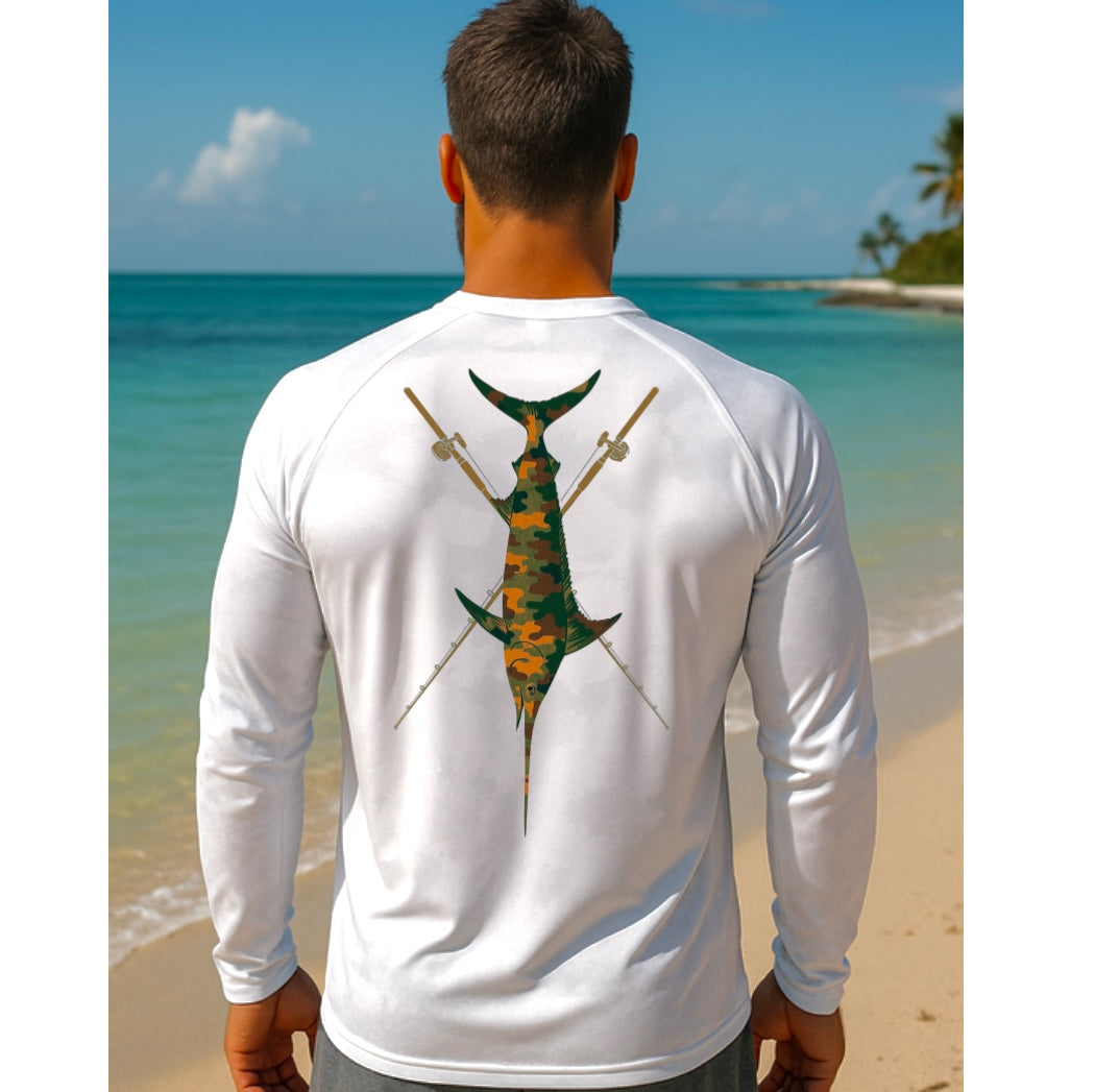 Swordfish long sleeve UPF 50 performance shirt