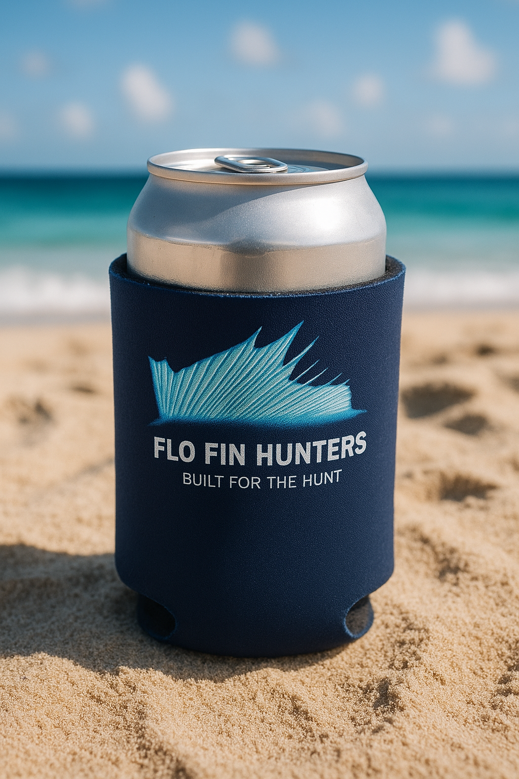 Fin Hunter Koozie