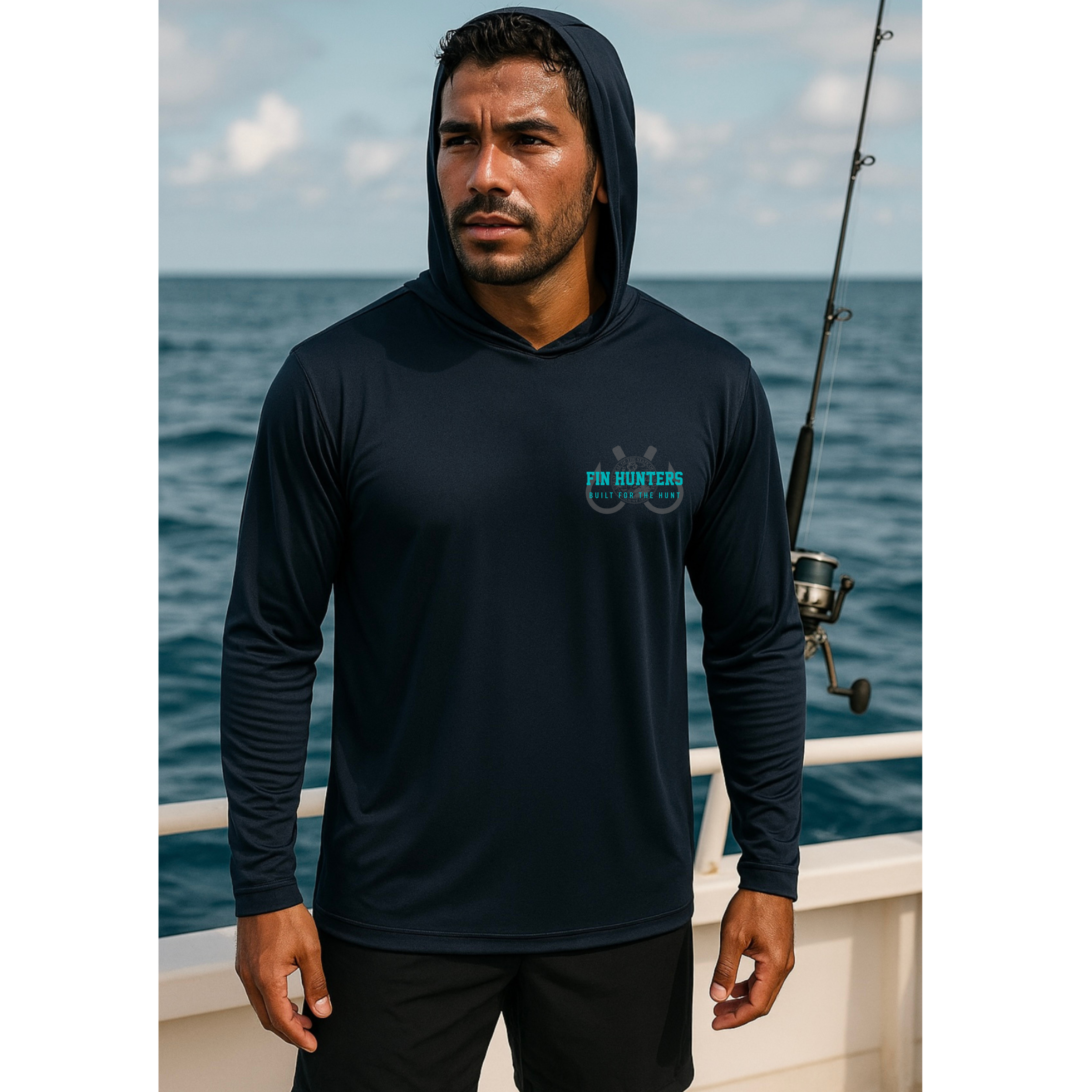 Long Sleeve UPF 50 Florida Fin Hunters Shirt