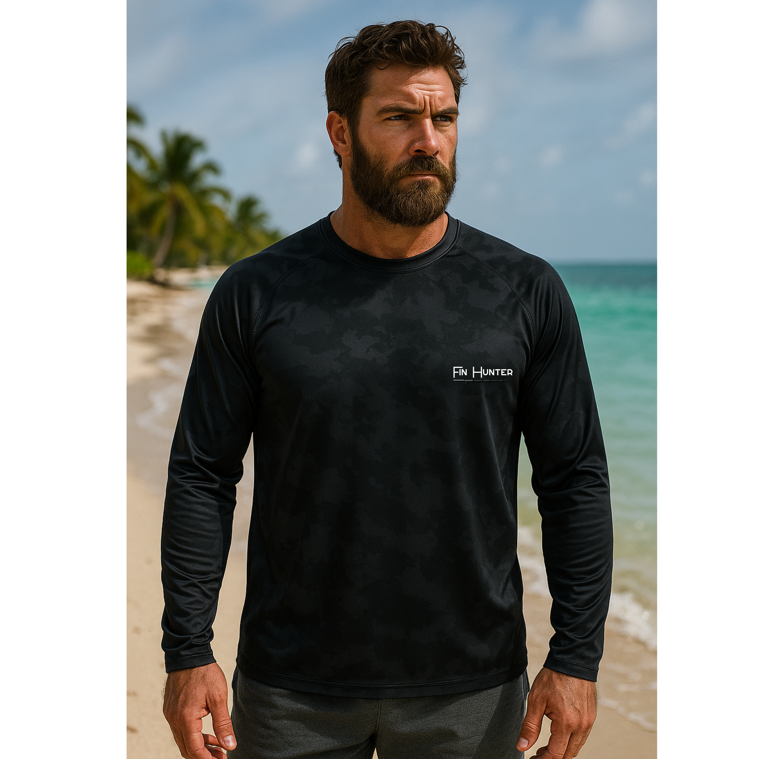 Swordfish long sleeve UPF 50 performance shirt
