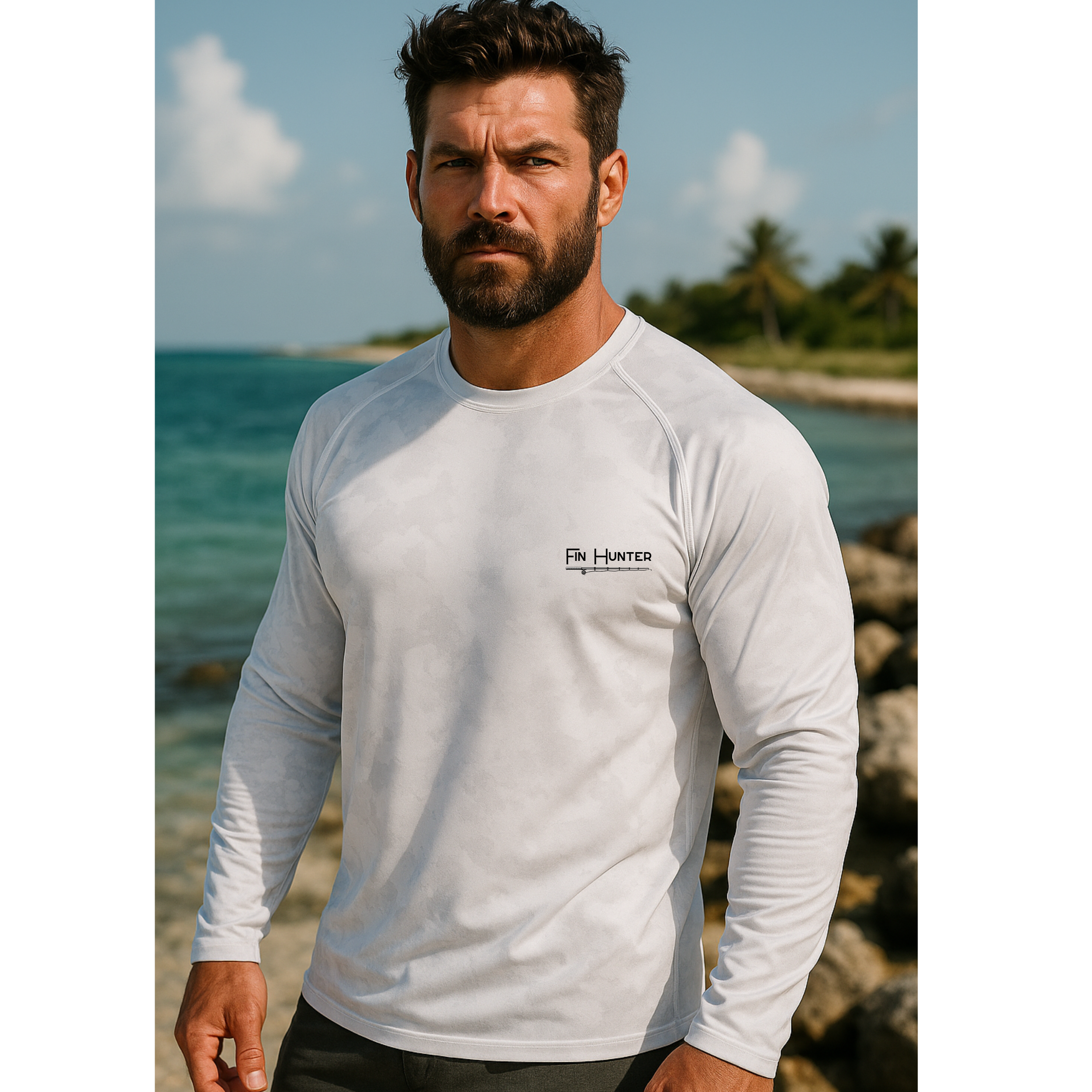 Swordfish long sleeve UPF 50 performance shirt