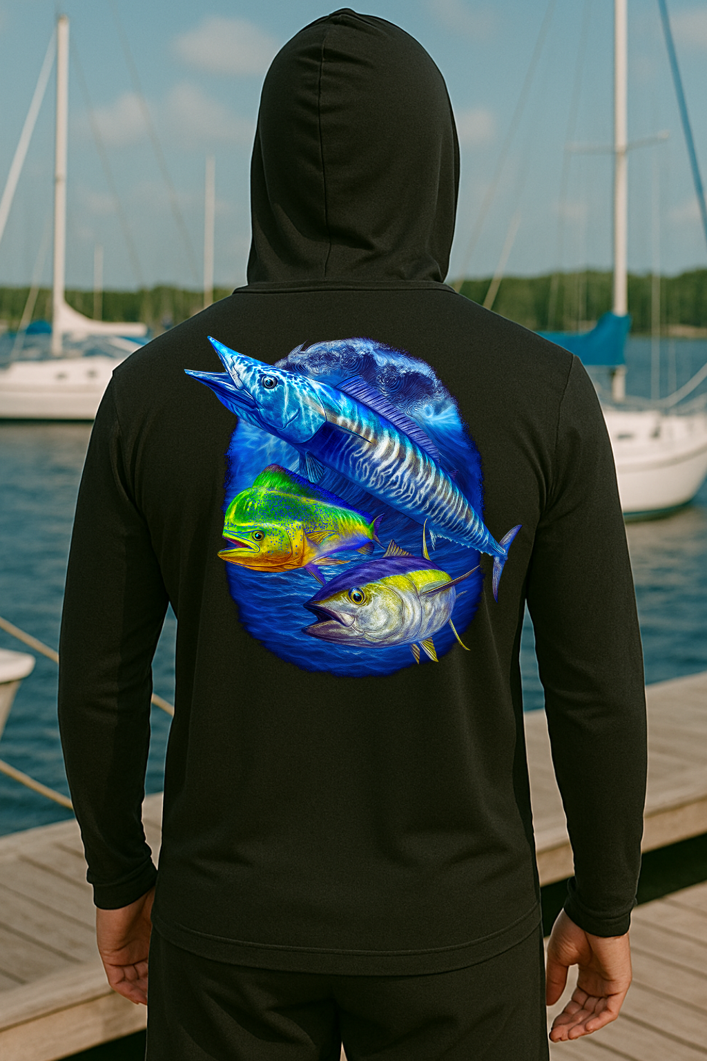 Triplet Performance Hooded Long Sleeve