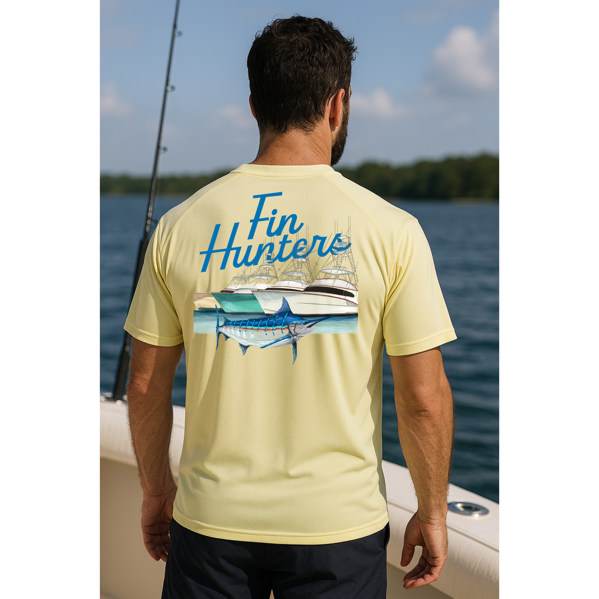 Fin Hunter Marlin Short Sleeve UPF 50