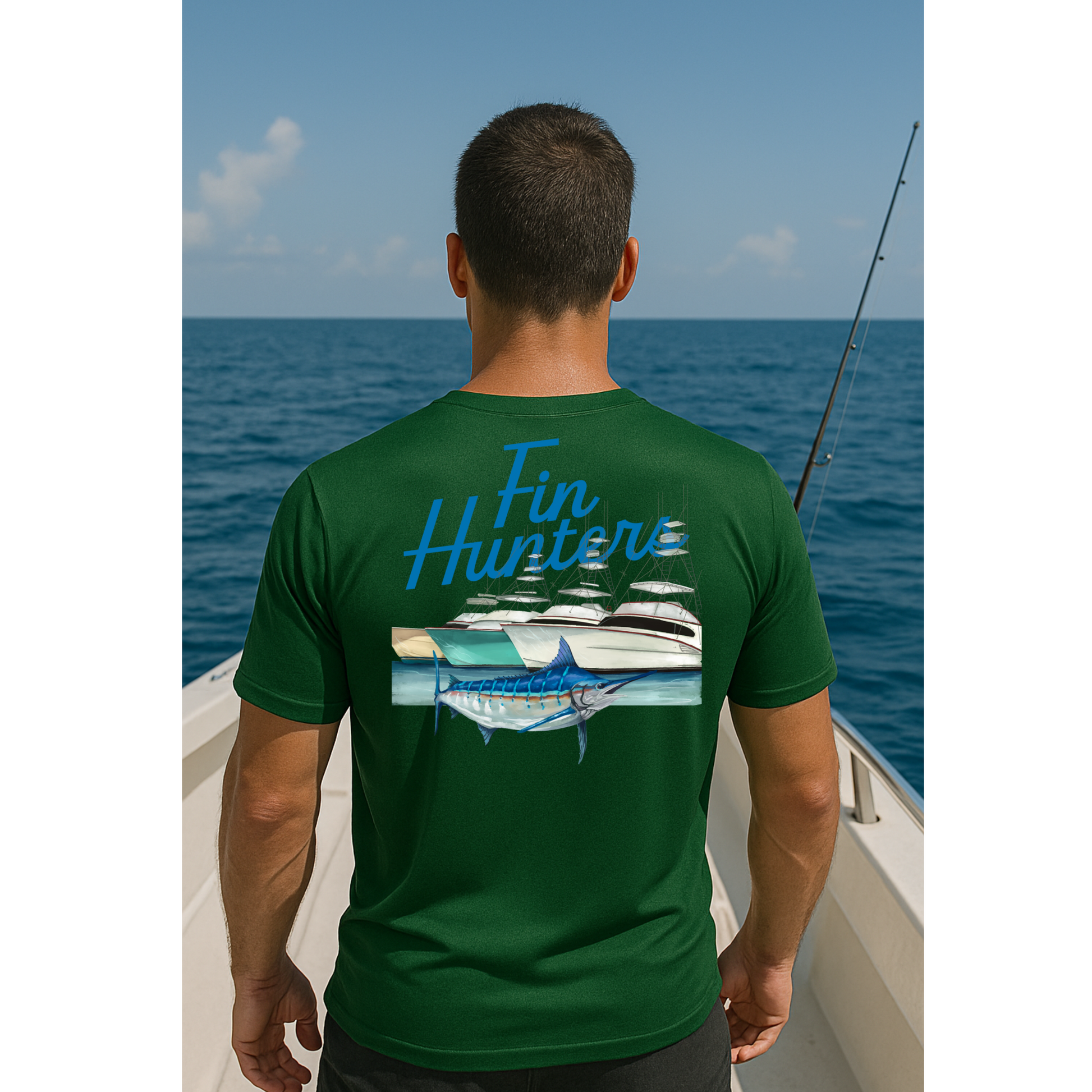 Fin Hunter Marlin Short Sleeve UPF 50