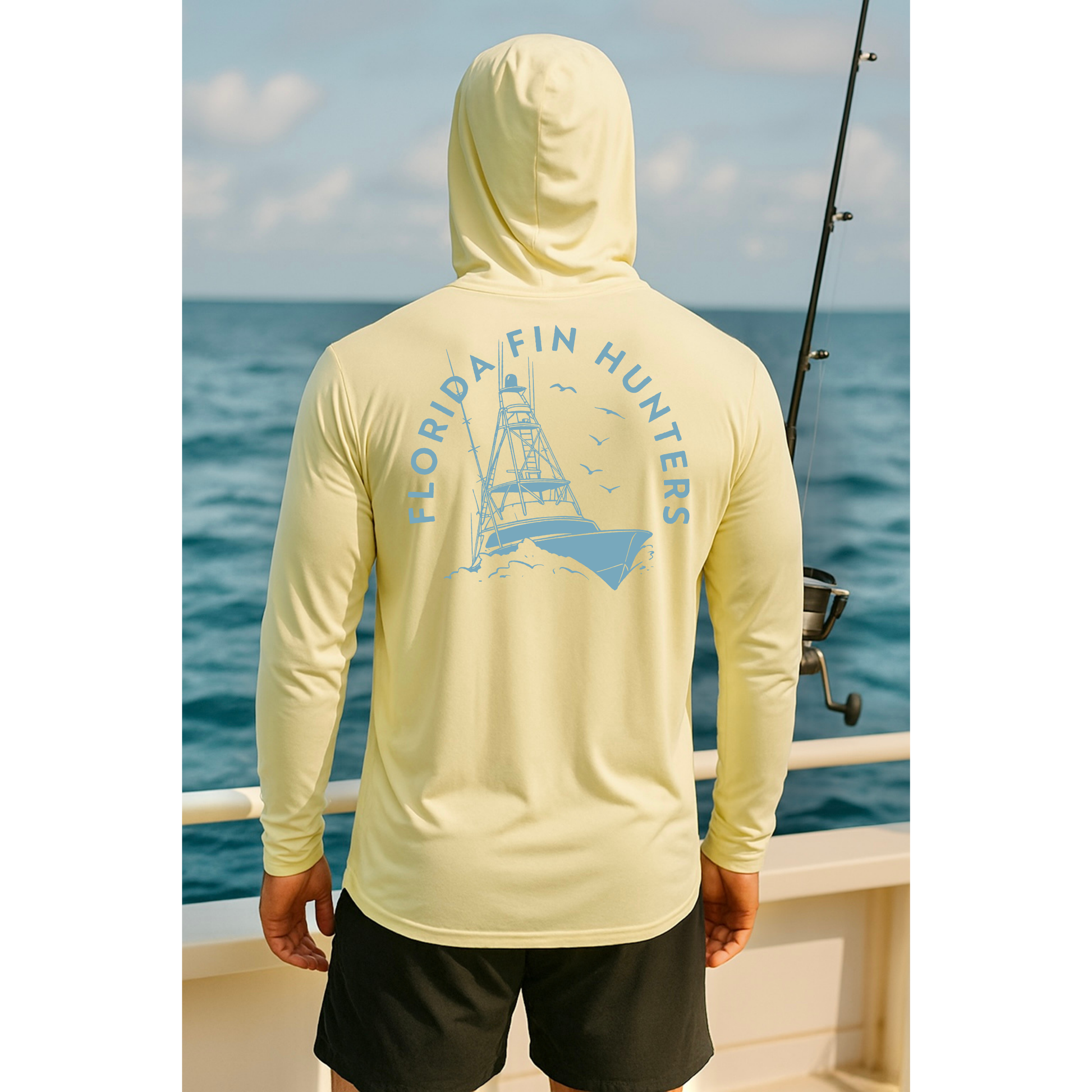 Long Sleeve UPF 50 Florida Fin Hunters Shirt