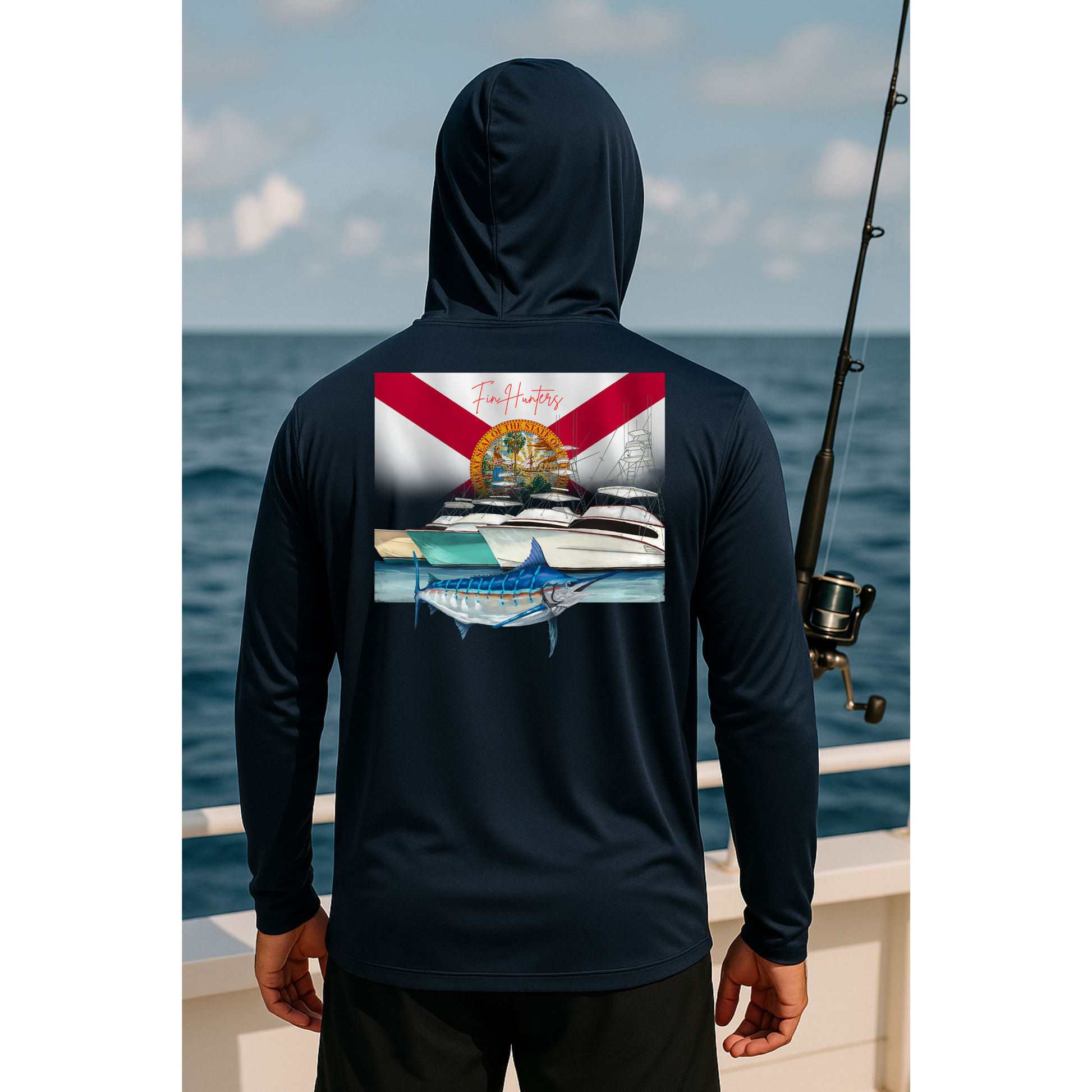 Florida Flag Long Sleeve Performance Shirt