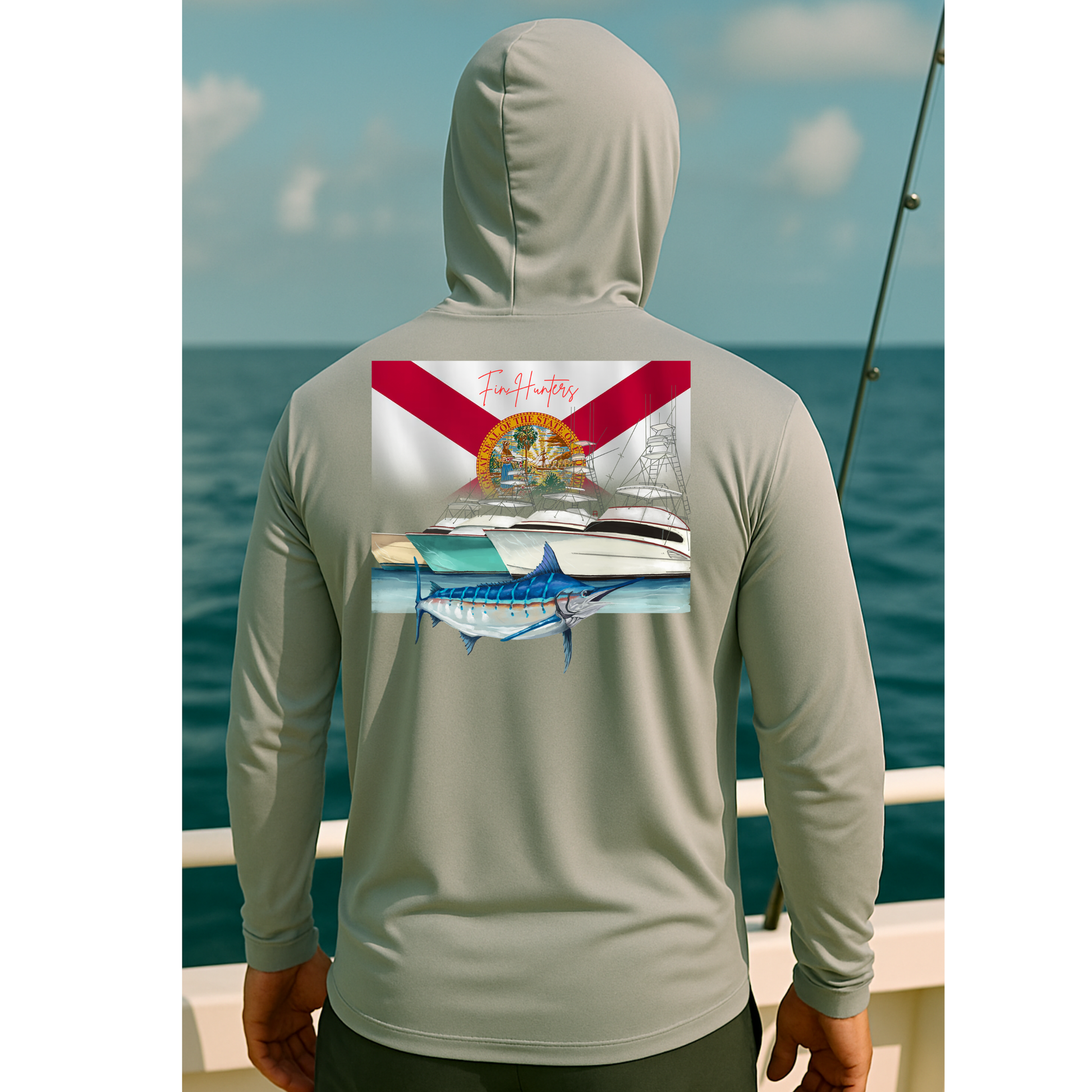 Florida Flag Long Sleeve Performance Shirt