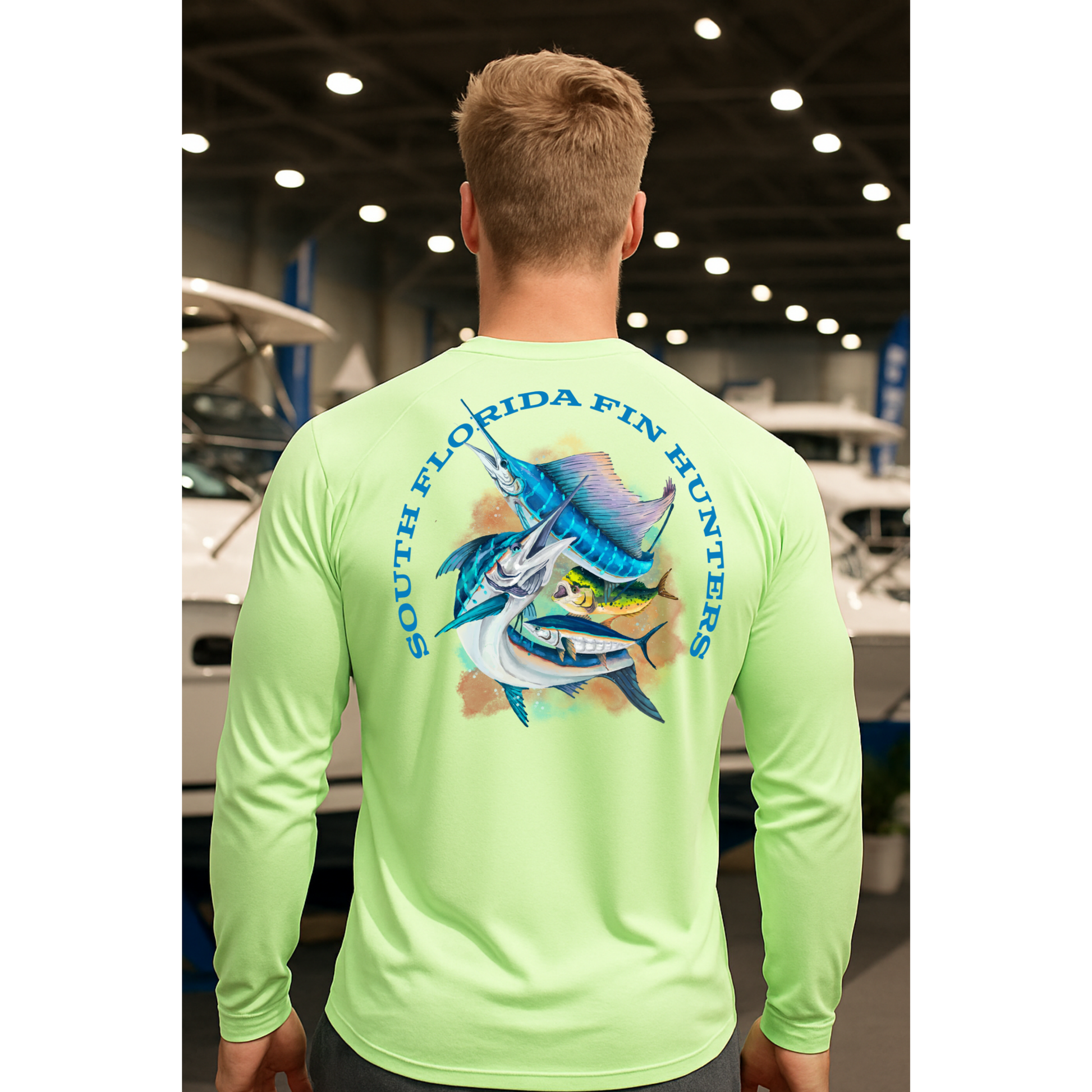 Long Sleeve UPF Florida Fin Hunters