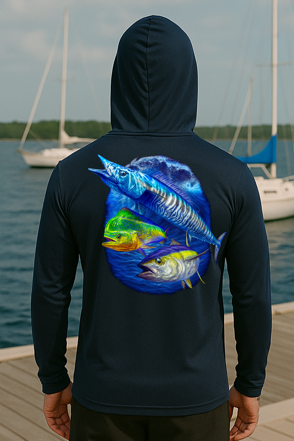 Triplet Performance Hooded Long Sleeve