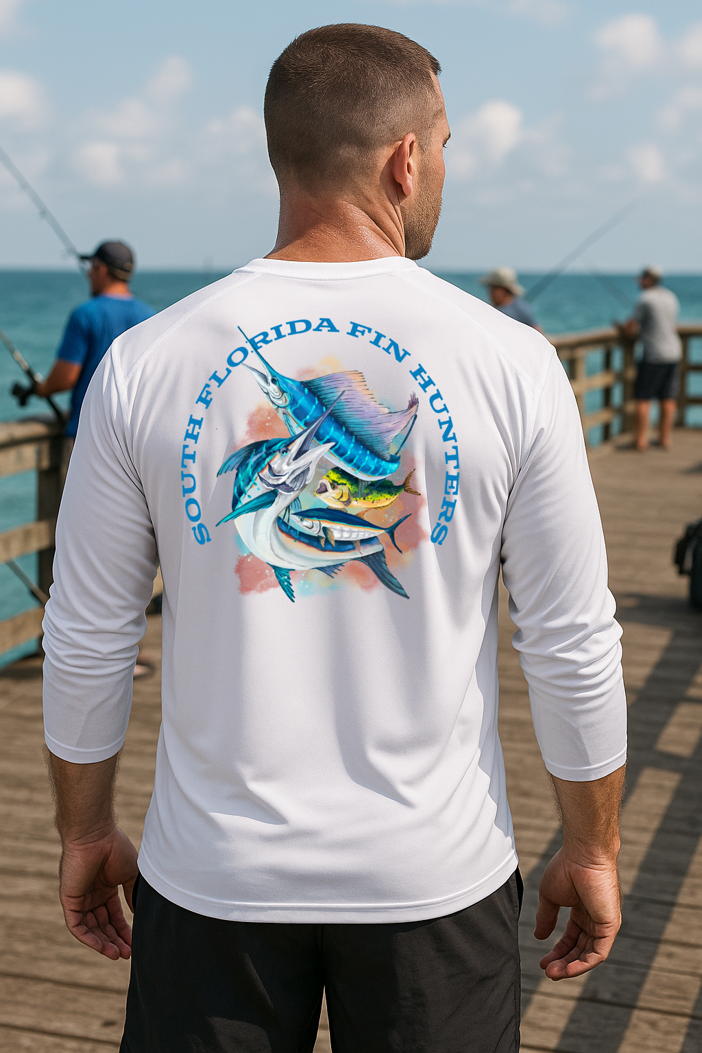 Long Sleeve UPF Florida Fin Hunters