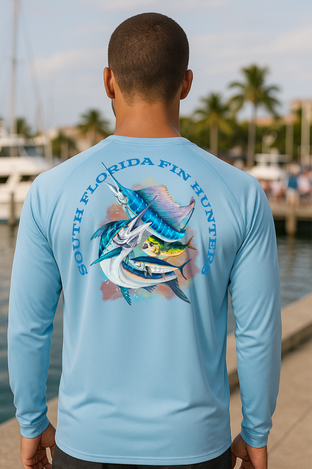 Long Sleeve UPF Florida Fin Hunters