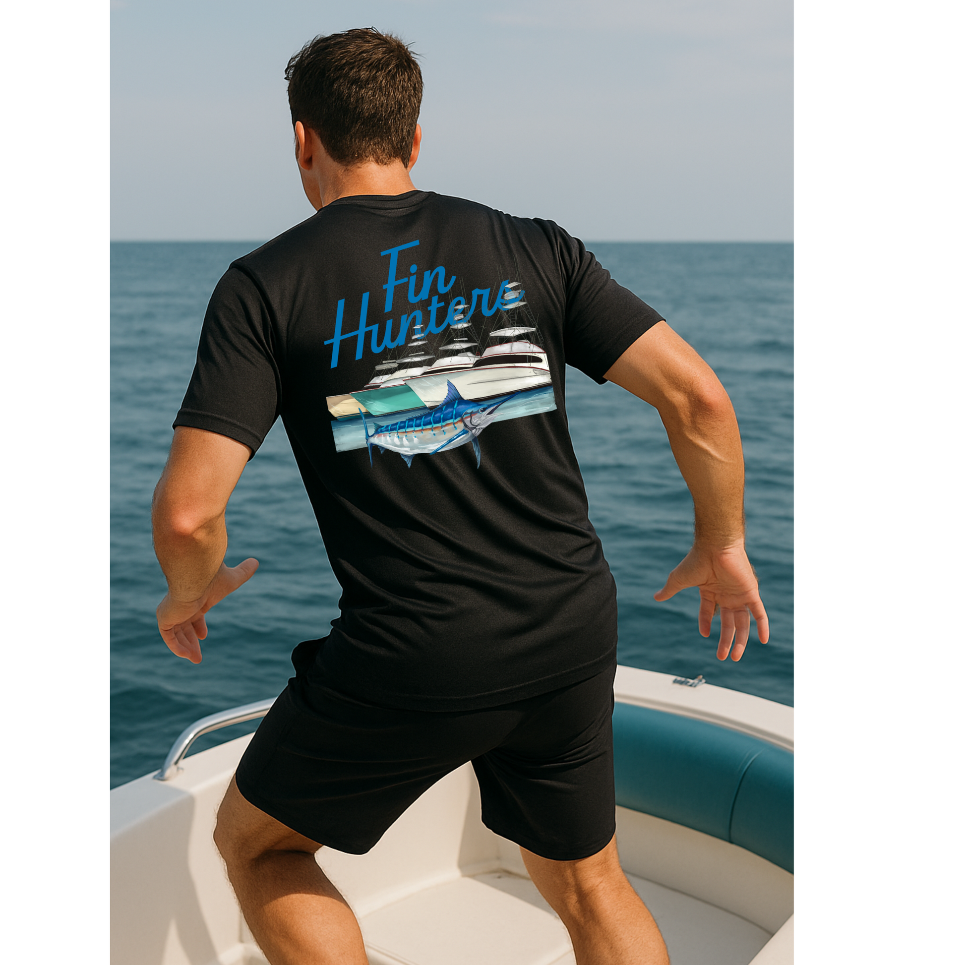Fin Hunter Marlin Short Sleeve UPF 50