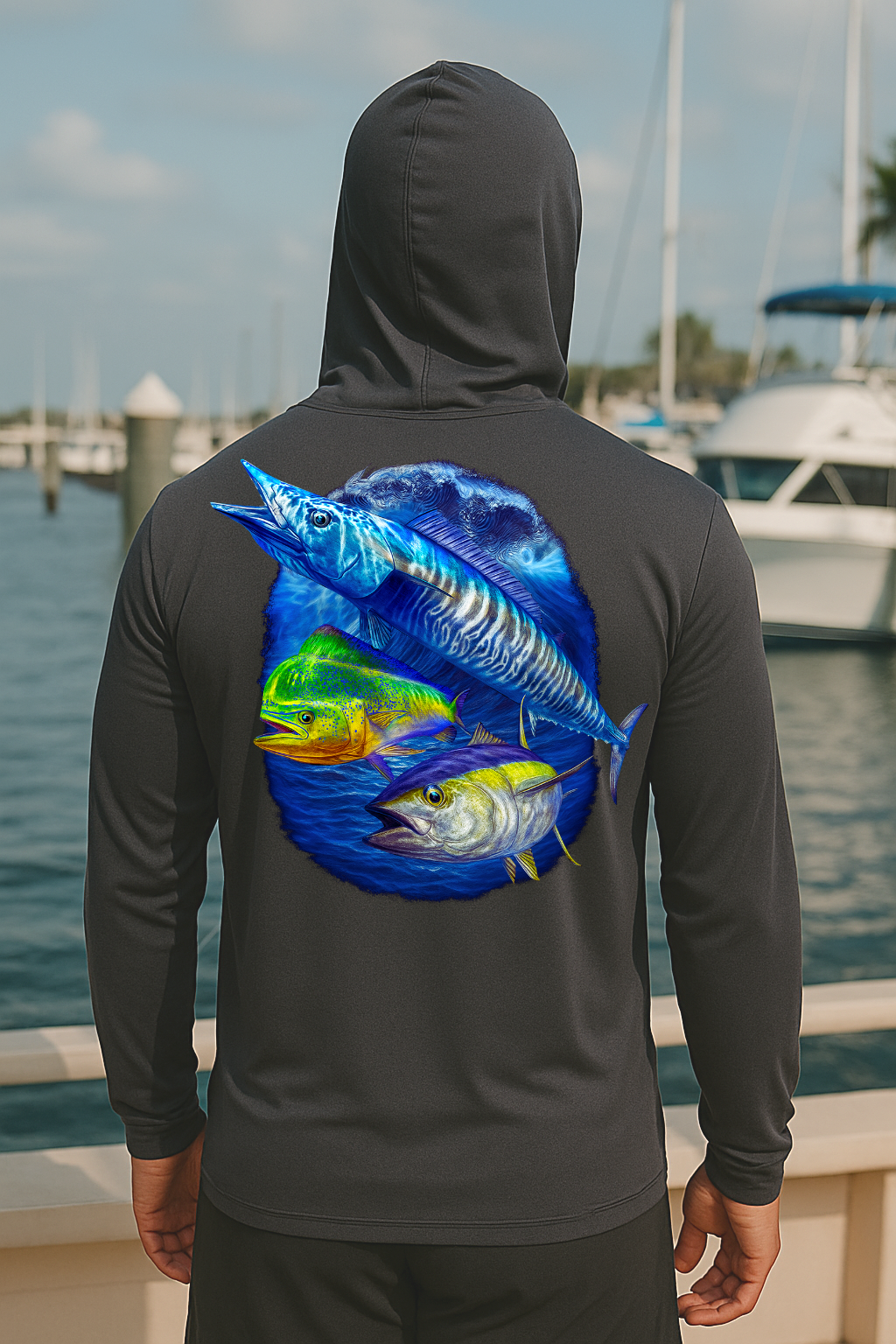 Triplet Performance Hooded Long Sleeve