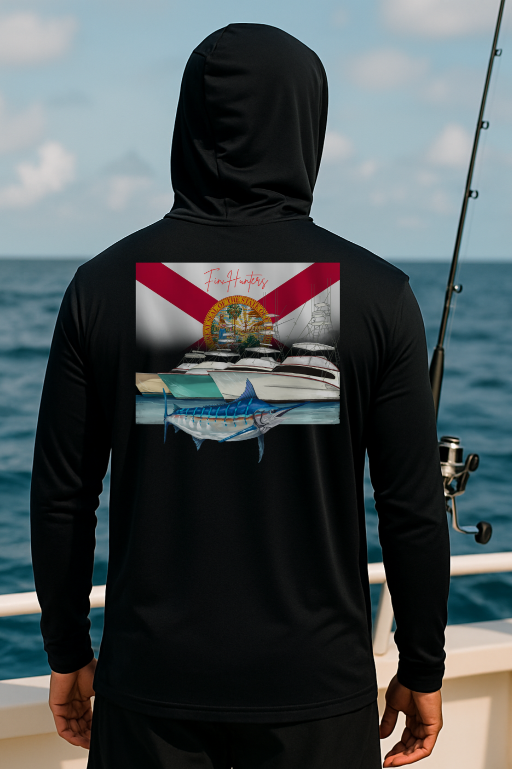 Florida Flag Long Sleeve Performance Shirt