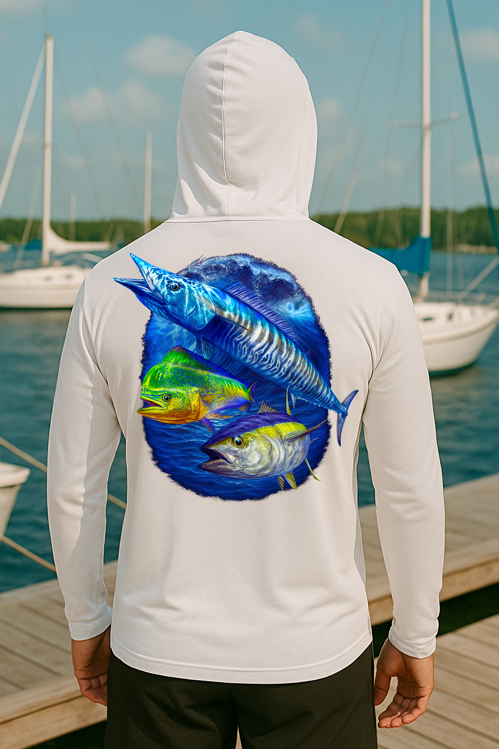 Triplet Performance Hooded Long Sleeve