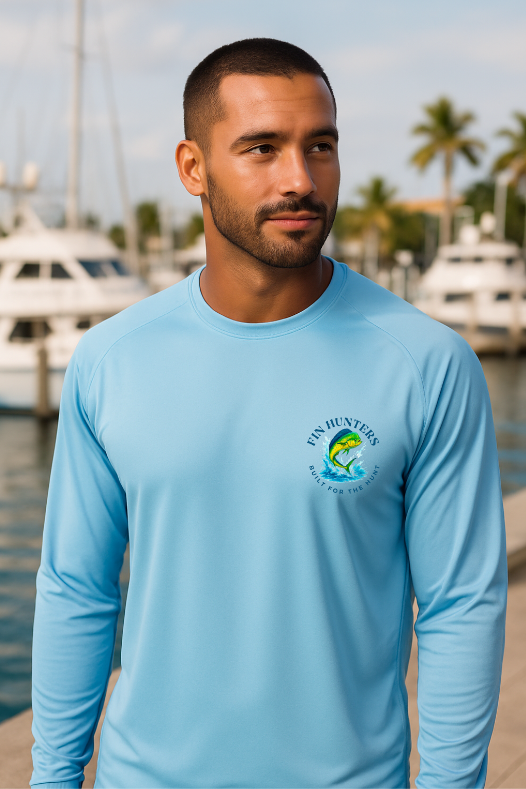 Long Sleeve UPF Florida Fin Hunters