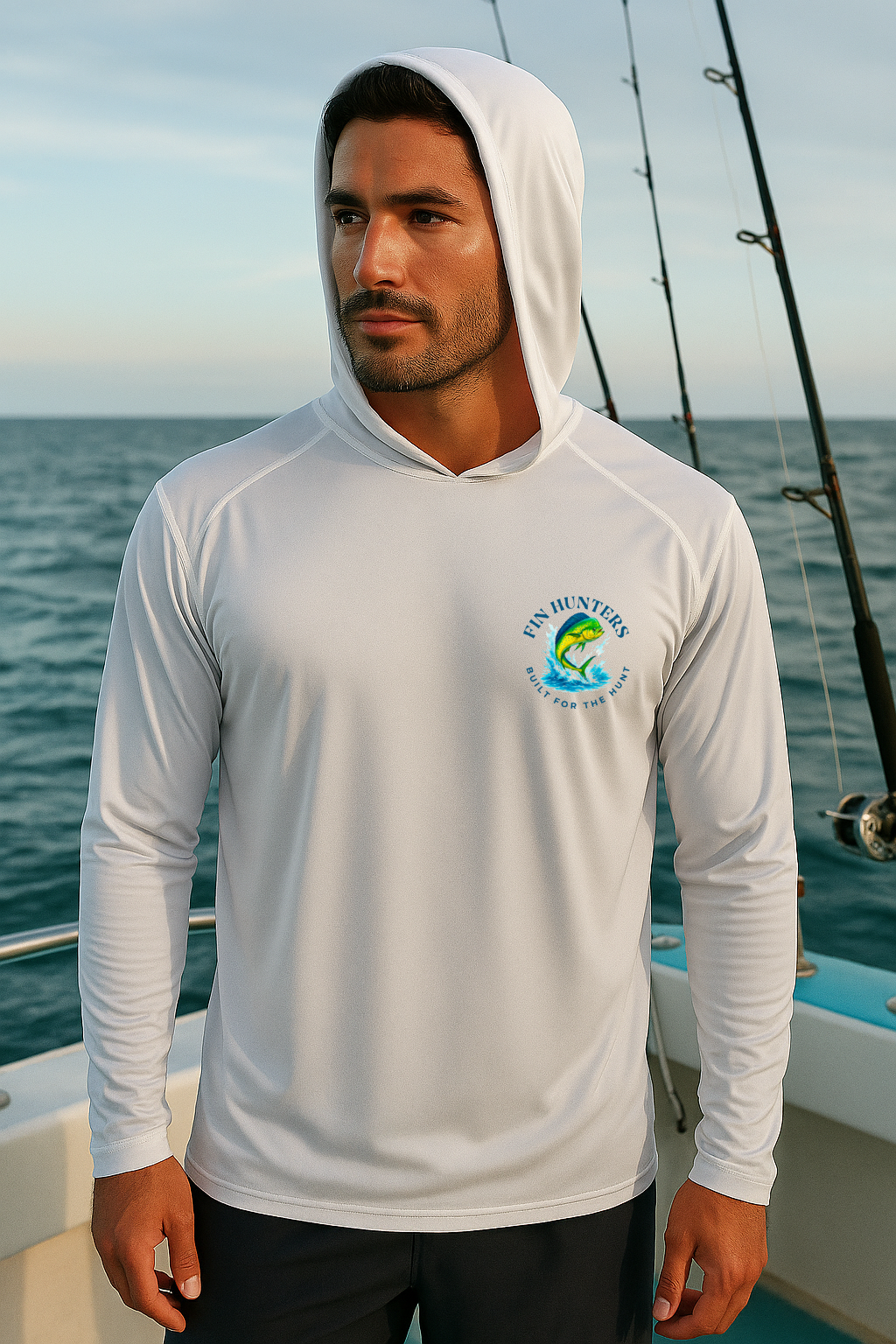 Long Sleeve UPF 50 Florida Fin Hunters Shirt