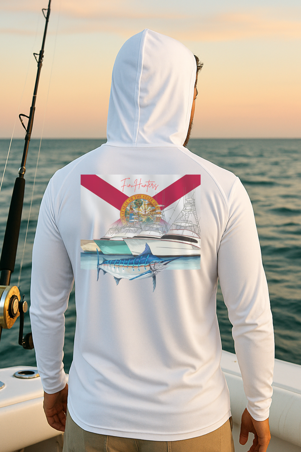 Florida Flag Long Sleeve Performance Shirt