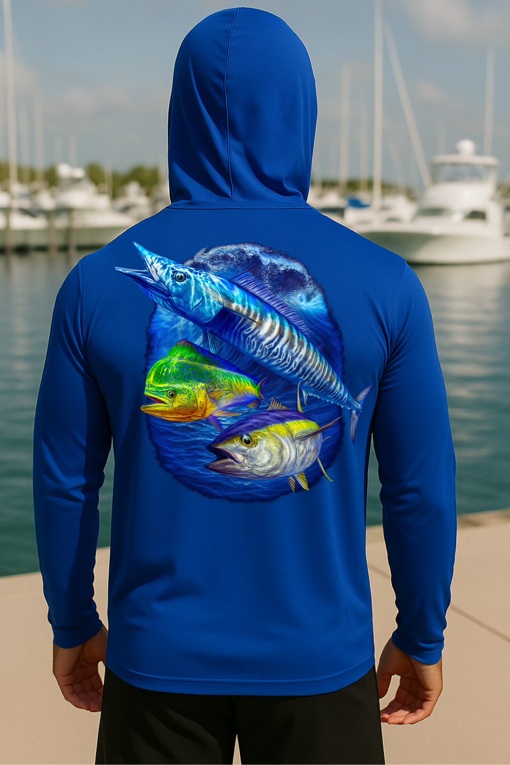 Triplet Performance Hooded Long Sleeve