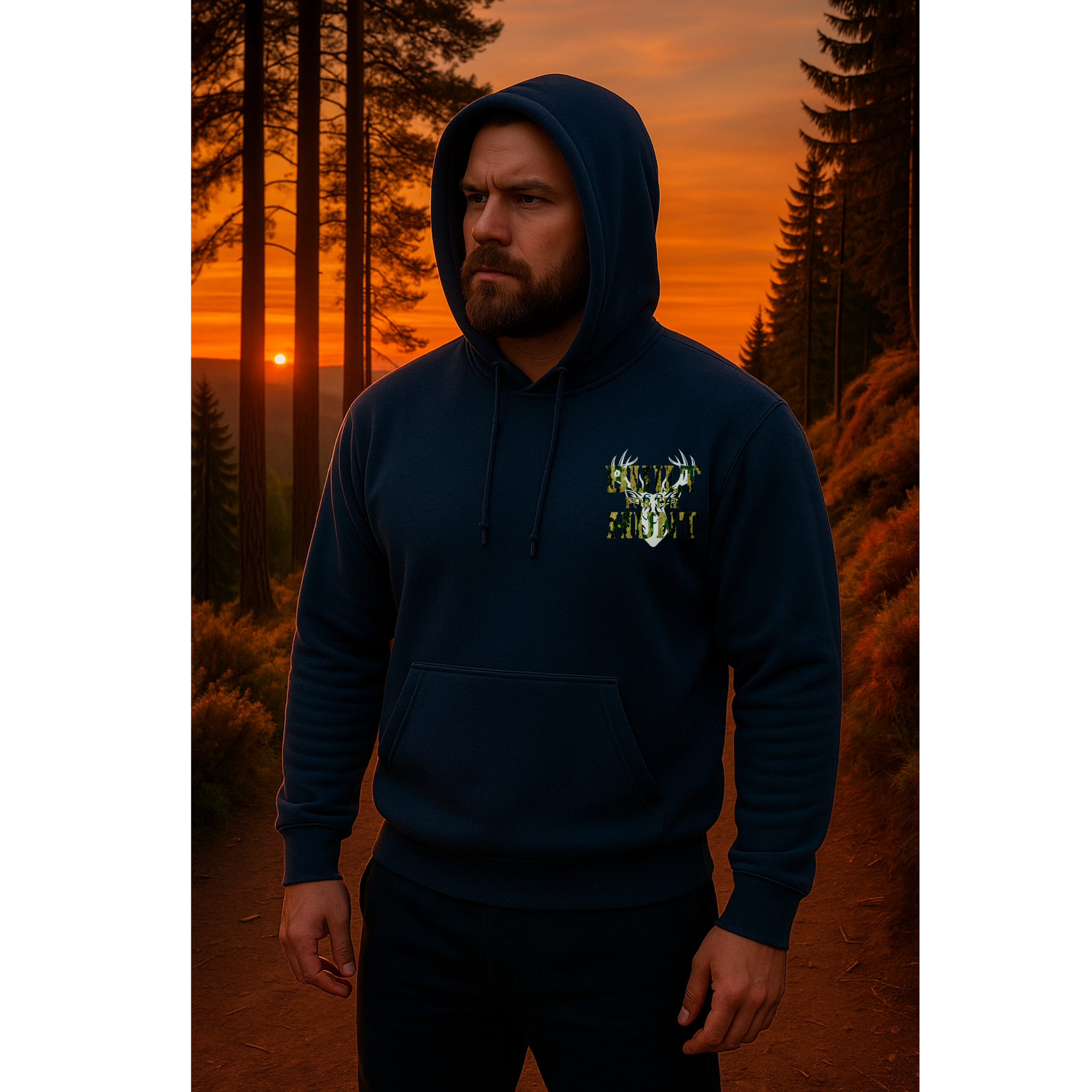 Built for the Hunt Hooded Jacket
