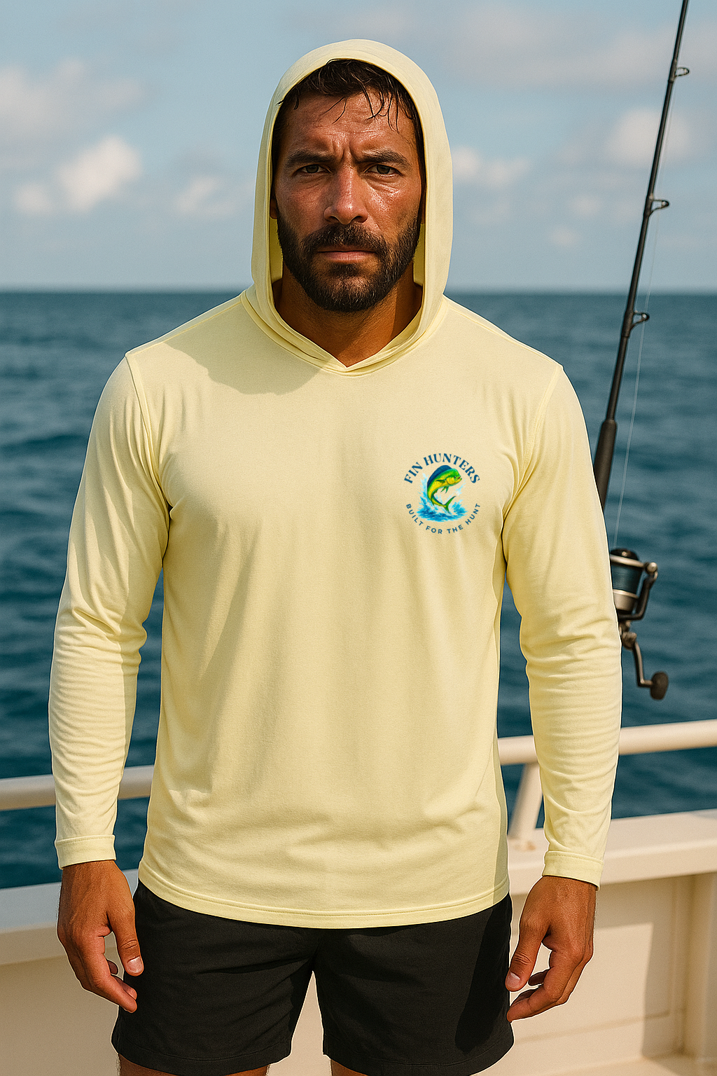 Long Sleeve UPF 50 Florida Fin Hunters Shirt