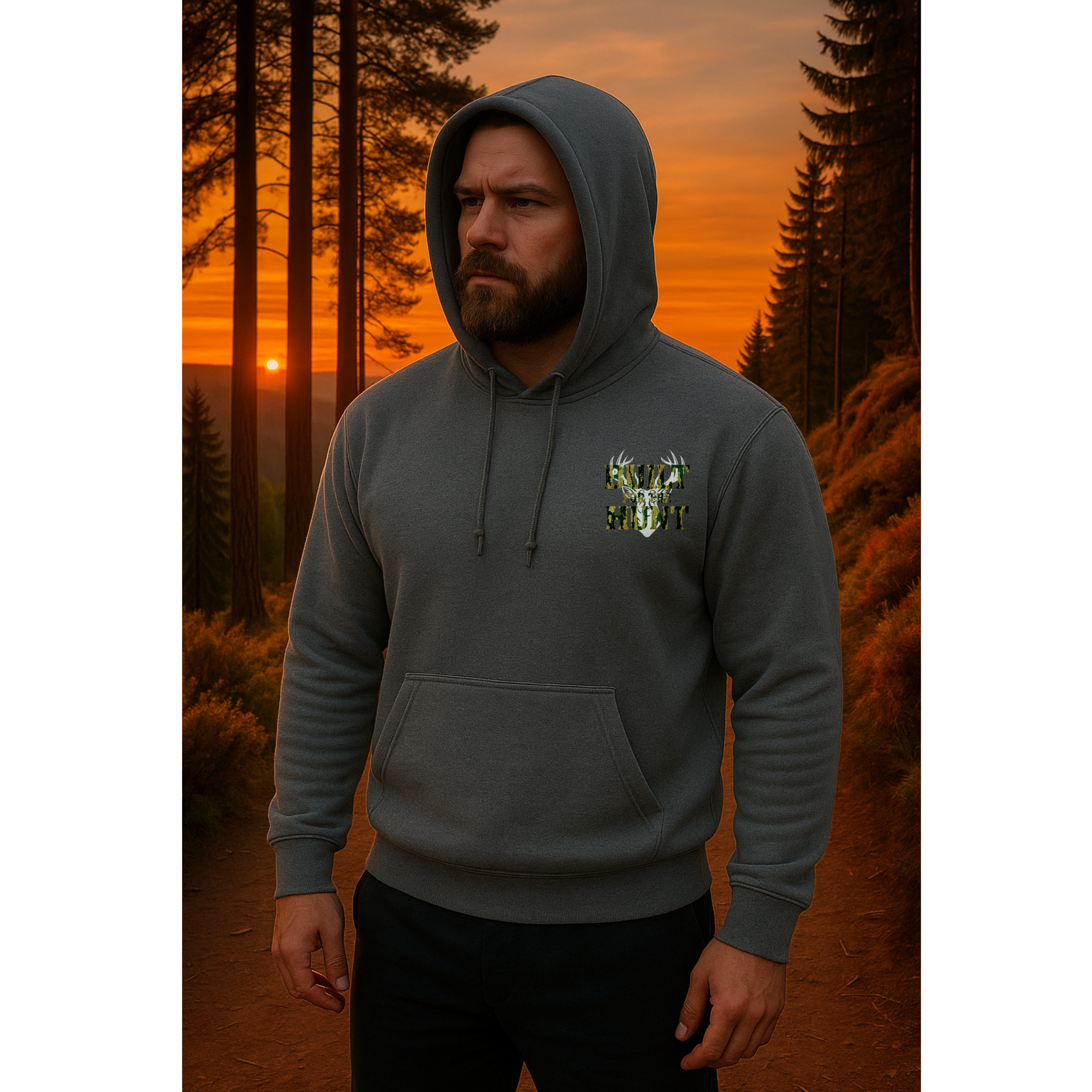 Built for the Hunt Hooded Jacket