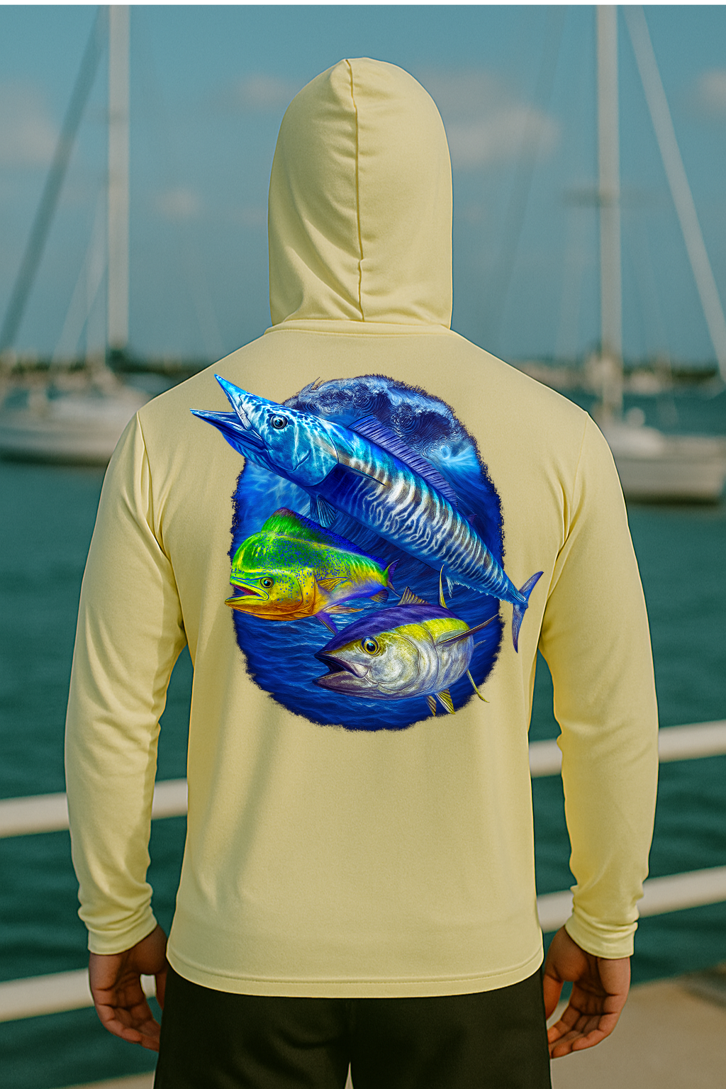 Triplet Performance Hooded Long Sleeve