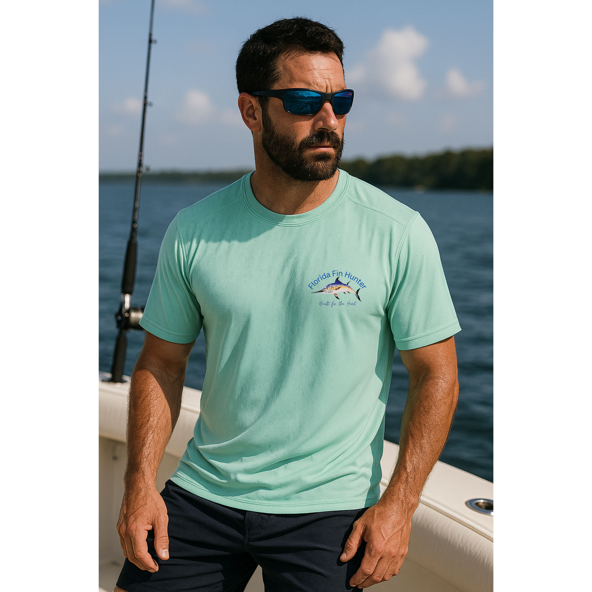 Fin Hunter Marlin Short Sleeve UPF 50