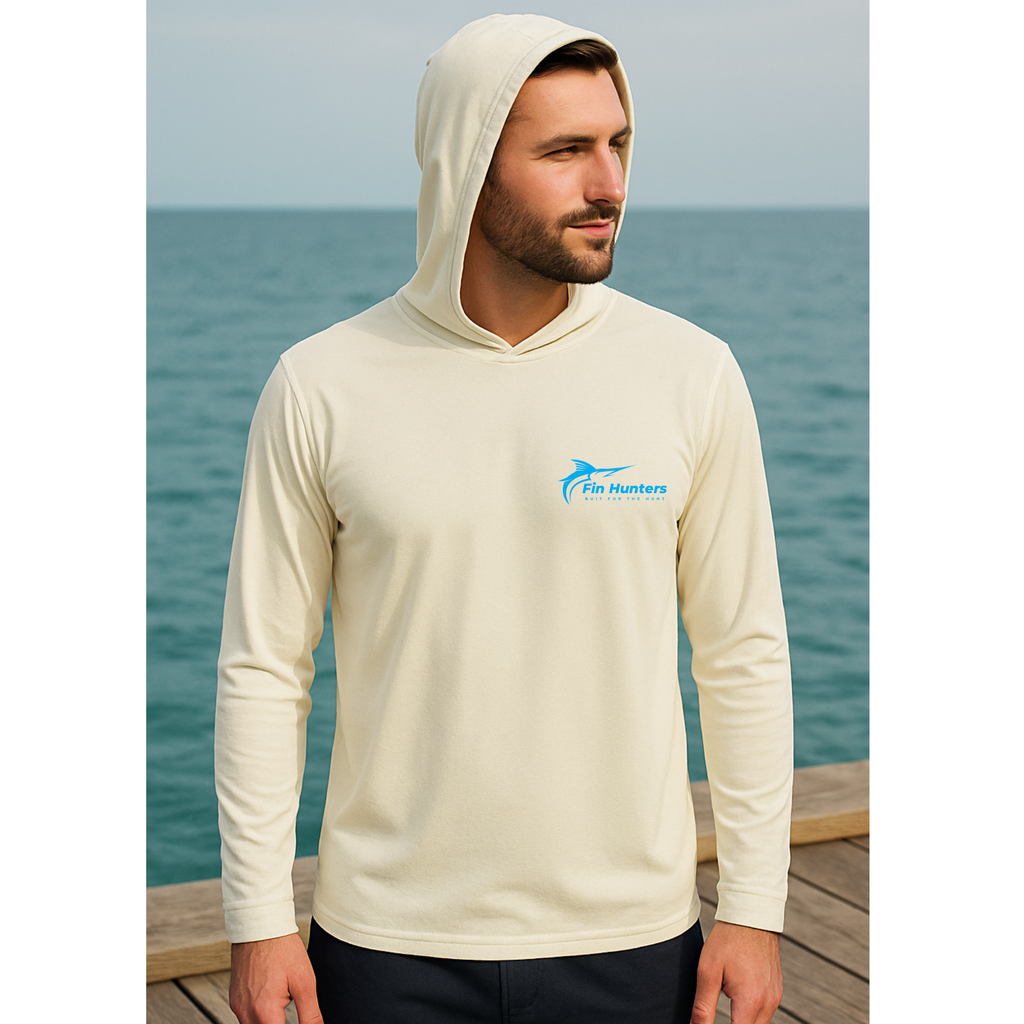 Compass Long Sleeve Hooded Performance shirt