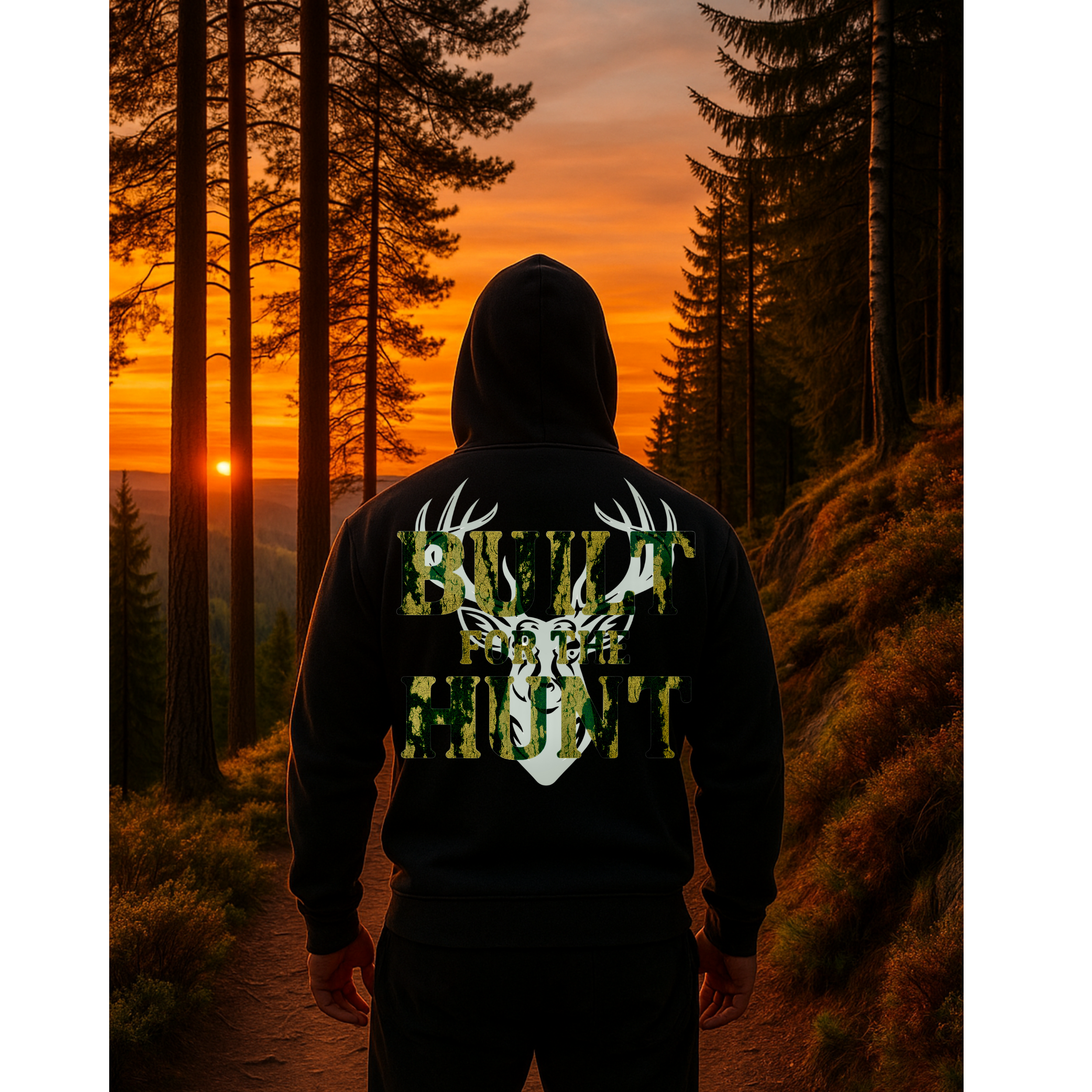 Built for the Hunt Hooded Jacket