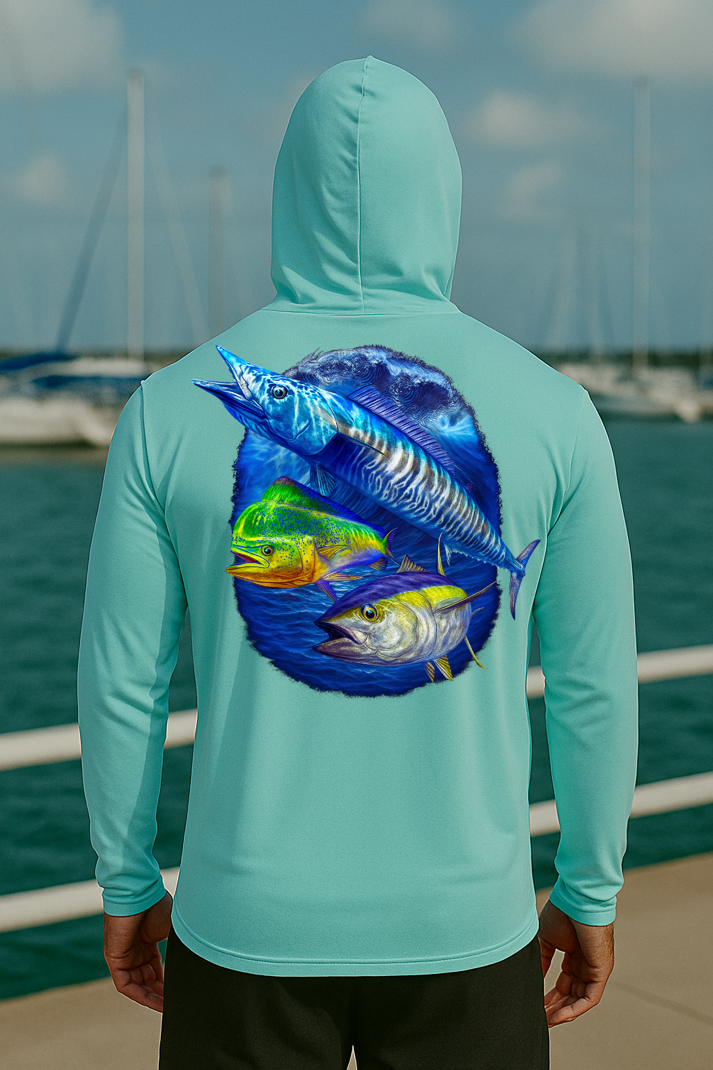 Triplet Performance Hooded Long Sleeve
