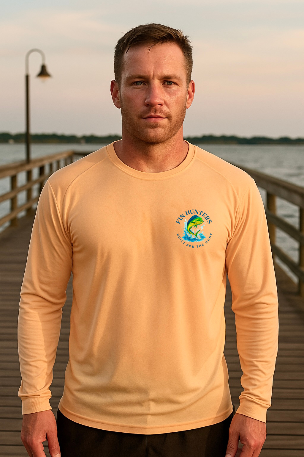 Florida Fin Hunters Mahi Long Sleeve UPF Shirt